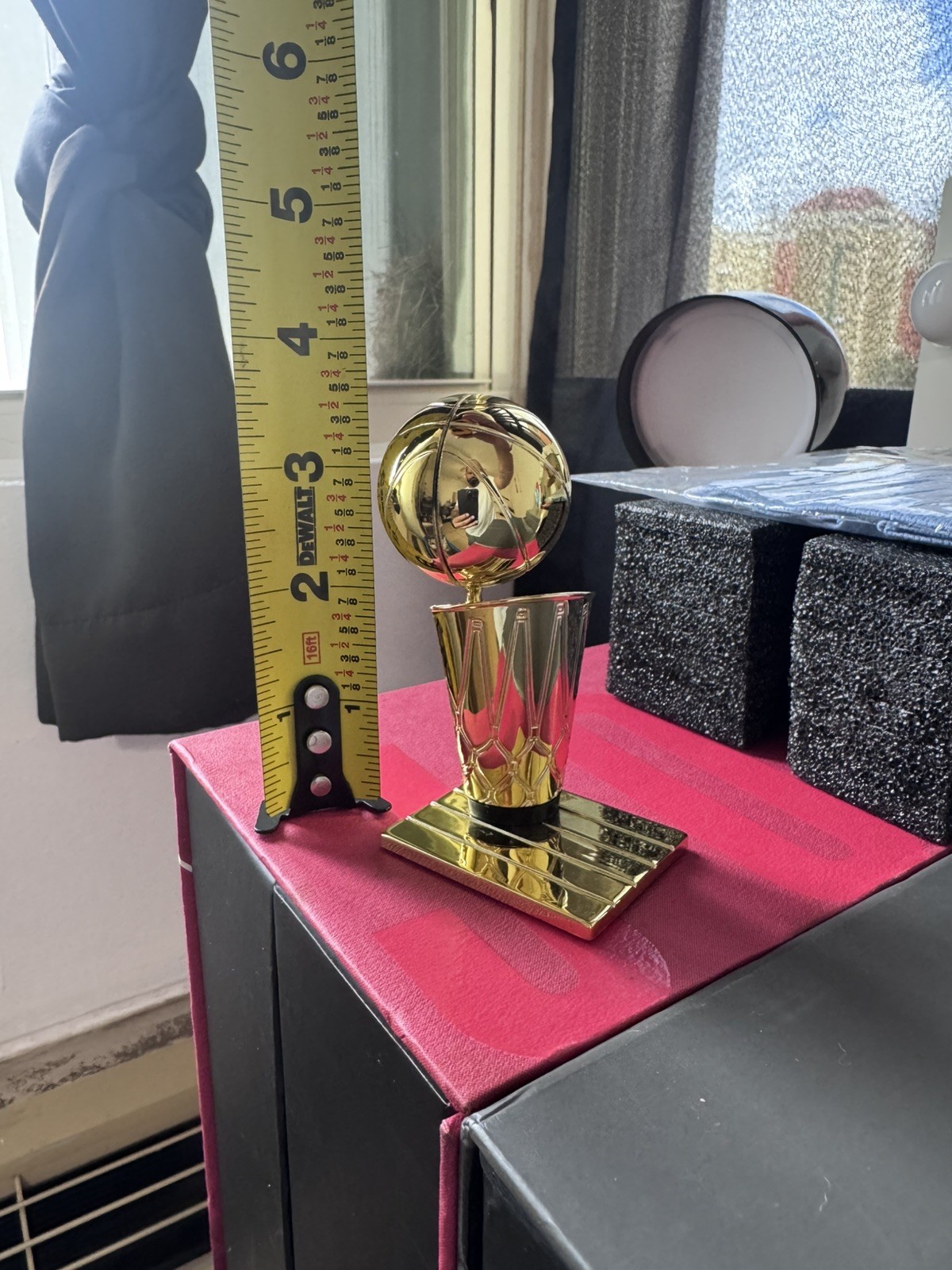 Enterbay Upper Deck Real Masterpiece 1/6 Scale NBA Championship Trophy