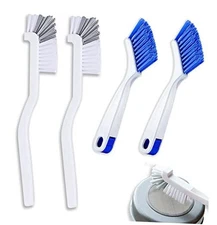 4Pcs Cleaning Brush Small Scrub Brush Kitchen Sink Bathroom Brushes, Sliding 