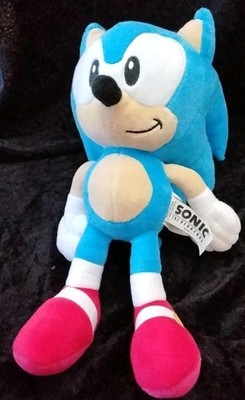 SEGA Sonic The Hedgehog 28cm Plüsch Figur Kuscheltier Stofftier Super Sonic 
