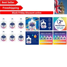 Carex 2 Hour Protection Antibacterial Moisture Hand Wash, Bulk Pack of 6 x 250ml 7.33 per litre