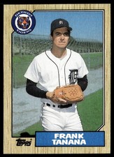 1987 Topps Frank Tanana Detroit Tigers #726