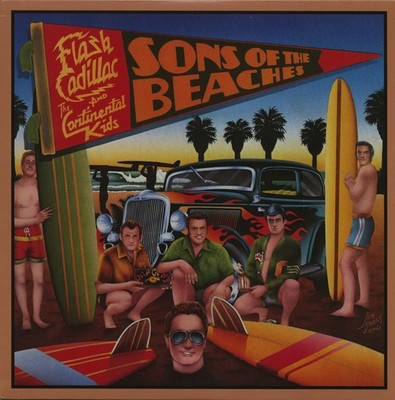 Flash Cadillac And The Continental Kids - Sons Of The Beaches (LP, colored Vi...