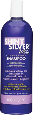 Purple Shampoo for Blonde Gray Hair - Argan Oil Toning Hair Treatment 10oz