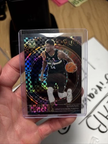 2020-2021 Panini Select Basketball Giannis Antetokounmpo Numbers One of One!!!!