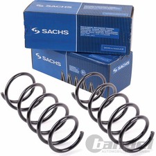 2x SACHS FAHRWERKSFEDER HINTEN für VW GOLF 4 VARIANT BORA KOMBI SKODA ROOMSTER