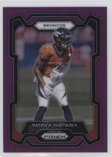 2023 Panini Prizm Purple Prizm 62/125 Patrick Surtain II #92 0w3