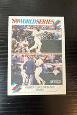 1990 Fleer - '89 World Series Dave Parker #9