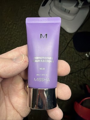MISSHA TikTok Perfect Cover Serum B.B Cream, No. 21 Light Beige, 1.18 fl oz