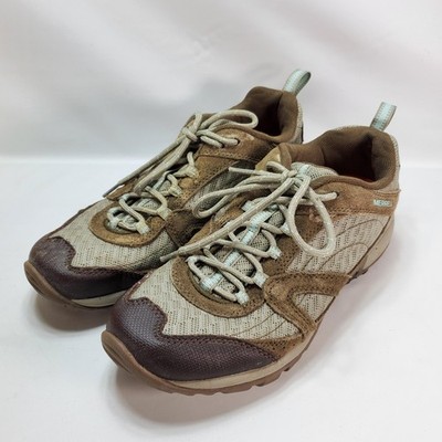 Merrell Shoes Womens 8.5 Chocolate Chip Egg Shell Hiking J123849C Brown Fabric
