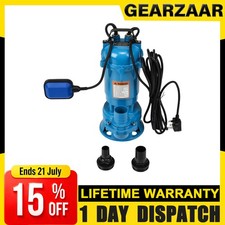 HEAVY DUTY SUBMERSIBLE FLOOD WATER PUMP for Clean or Dirty Flood Water 1100W