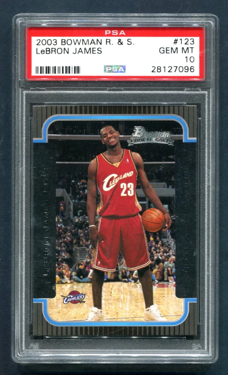 Bowman LeBron James Basketball Rookie Sports Trading Cards