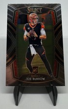 Joe Burrow 2020 Panini Select Club Level Rookie Card #246 RC Cincinnati Bengals. rookie card picture