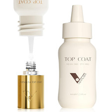 VENALISA 60 ML No Wipe Gel Top Coat- High Gloss Shiny Long Lasting Top Coat Clea