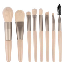 New 8Pcs Makeup Brush Set Makeup Concealer Brush Blush Loose Powder Brush Eye Sh