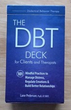 DBT Deck Clients Therapists 101 Mindful Practices Dialectical Behavior Therapy