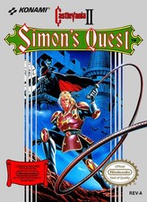 Castlevania II: Simon's Quest For Nintendo NES Vintage Action 8E