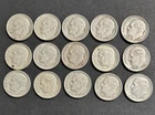 New Listing1950s and 1960s mixed Roosevelt 90% Silver Dimes Some duplicates Nice Condition!