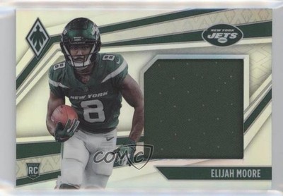 2021 Panini Phoenix Rookie Jumbo Memorabilia /199 Elijah Moore #RJM-EMO RC 0xe0