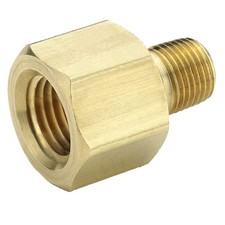 Parker Hannifin Adapter Pipe Fitting, 3/8" Female Thread x 1/4" Male Thread