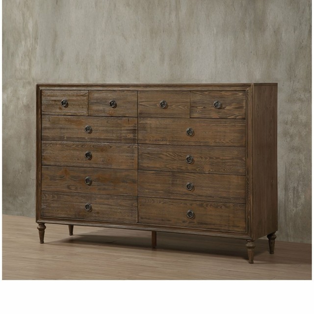 Bebe Furniture Country Heirloom 12 Drawer Oversized Combo Dresser