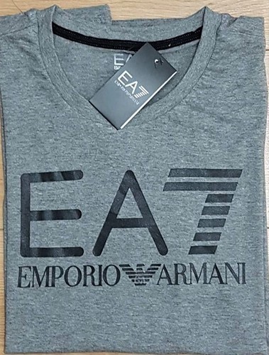 emporio armani ea7 mens designer crew neck t-shirt,100%cotton