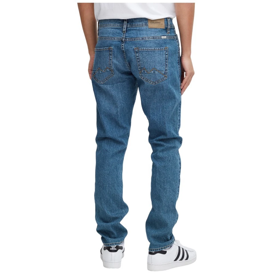 Blend jeans uomo denim blu medio art. Twister fit 20716410 - Imagen 2 de 4