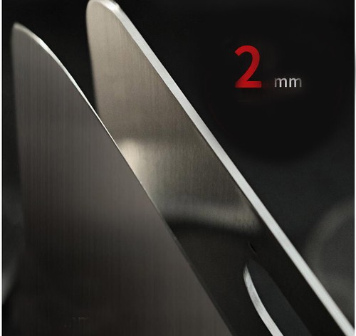 304 Stainless steel Cutting Chopping Board Camper 2mm thickness Heavy duty - Picture 3 of 5