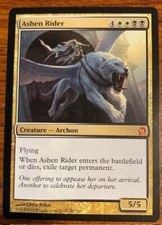 2013 MTG Theros #187 Ashen Rider Used Free Shipping