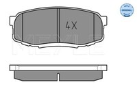 Meyle 025 246 5317 Brake Pad Set, Disc Brake For Lexus Toyota