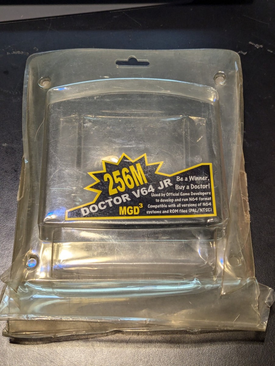 Nintendo 64 Doctor V64 Jr Development Tool N64 Bung Enterprises