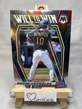 2021 Panini Mosaic Baseball - BRYAN REYNOLDS - Will To Win - Pittsburgh Pirates