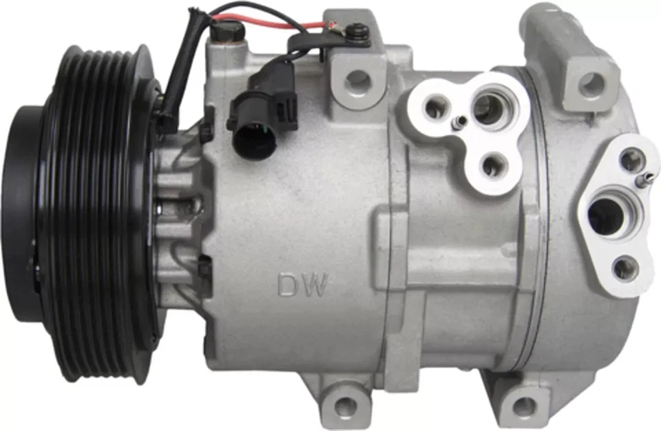 2007-2009 Kia Rondo A/C Compressor With Clutch Line Bracket OEM 178310 New - Image 3 of 3