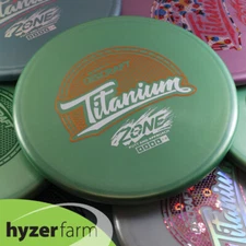 Discraft TITANIUM Ti ZONE *pick your weight & color* Hyzer Farm disc golf putter