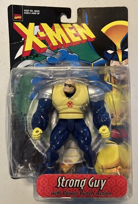 Marvel Comics X-Men Strong Guy Power Punch Action Figure 1998 Brand New