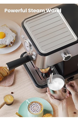 Pre-owned Gevi Espresso Machine High Pressure,Compact Espresso Coffee Machines - 第 3/5 張圖片