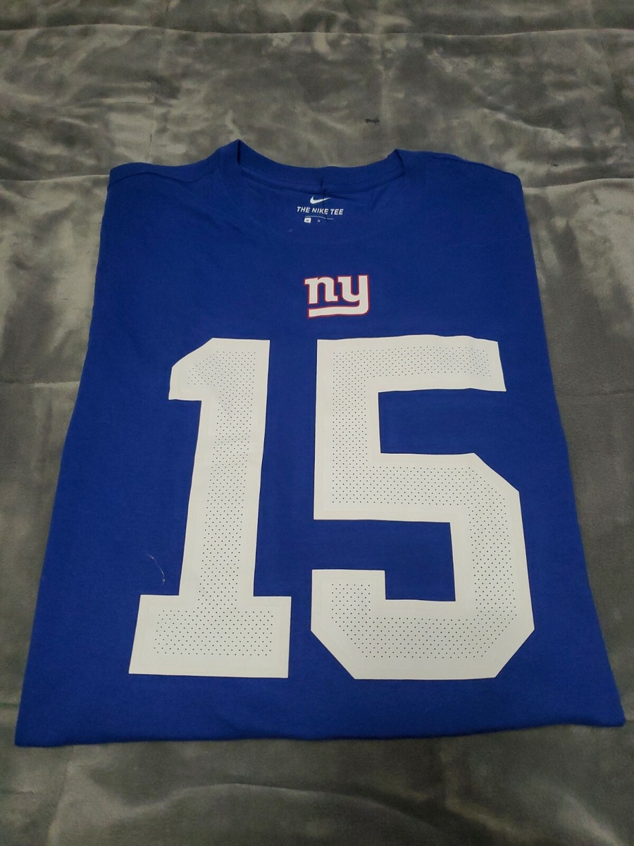 NEW Golden Tate III #15 New York Giants Nike Name Number Jersey