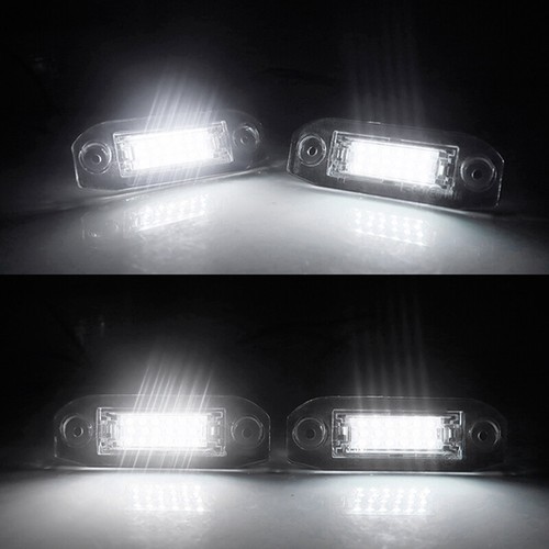 LED car license plate light 12V white light for Volvo S40 S60 S80 XC70 XC60 _xa - Photo 7/12