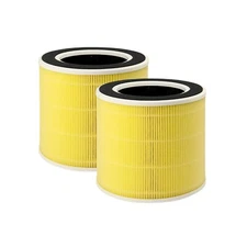 Nispira 4-In-1 True HEPA Carbon Filter for RENPHO RP-AP089 Air Purifier 2 Pk