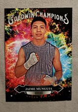Jaime Munguia 2020 Champions Rookie Color Splash Black RC Canelo Alvarez Oscar