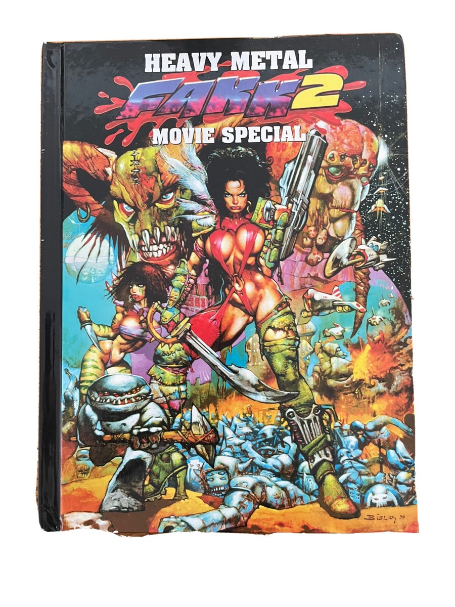 FAKK2 SIMON BISLEY サイモン・ビズレー　サイモンビズリー Simon Bisley FAKK 2 Heavy Metal Cover.