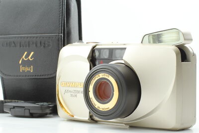 Exc+5] Olympus μ Mju Zoom 140 DELUXE Point & Shoot Camera