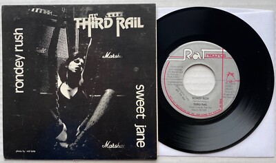 THIRD RAIL Rodney Rush + Sweet Jane 1977 US ORG Boston 7'' New Wave PUNK 45 Nolan