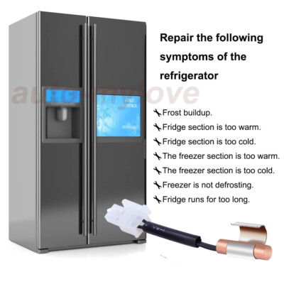 Balconcino Frigorifero Sensore Termistore Frigorifero Whirlpool - Pack Da 2, Codici W10383615, AP6020675, PS11753994 Balconcino Frigorifero Whirlpool