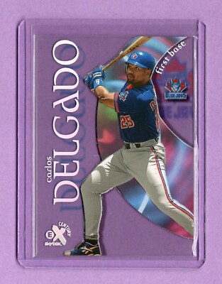 Carlos Delgado 1999 Skybox E-X Century -Toronto Blue Jays *Free Shipping