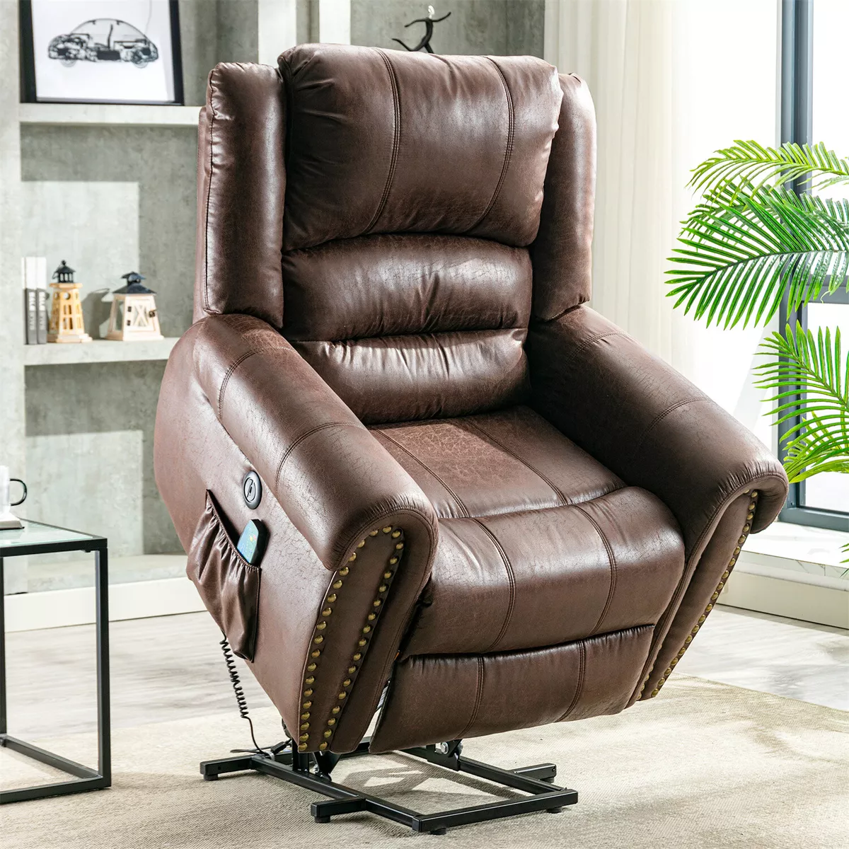 Down chair 2024 and ottoman
