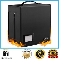 Fireproof CD Case,Cd/Dvd Storage Case,400 Capacity CD Binder DVD Storage Holder