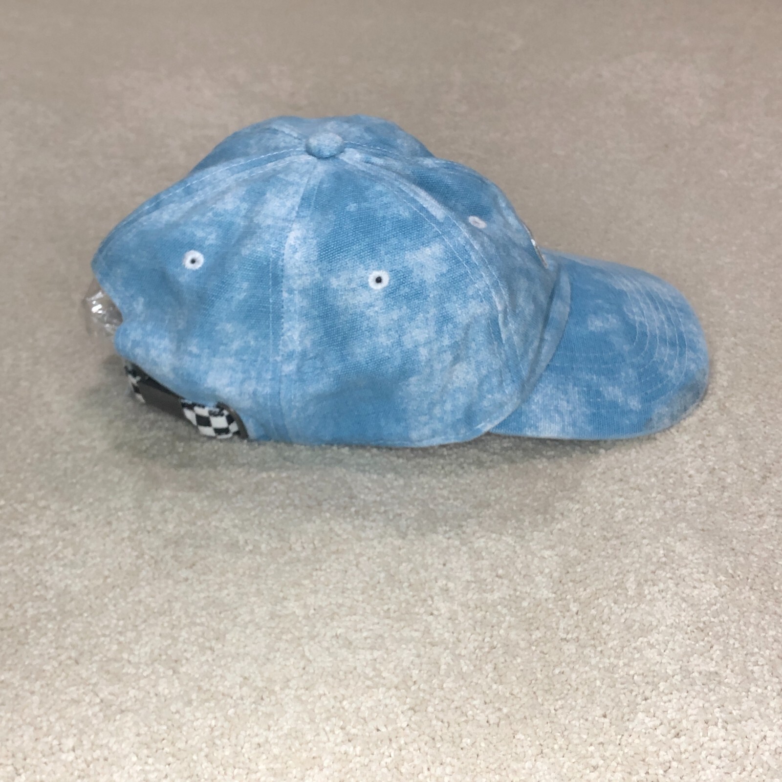 VANS Strapback Hat Cap Blue Clouds - image 4