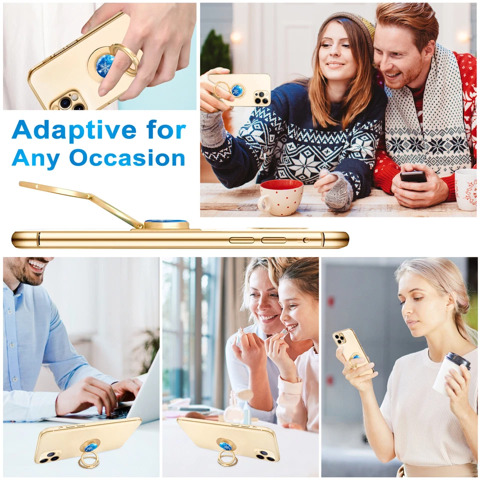 360° Rotating Finger Ring Stand Holder For Cell Phone - Image 3 of 4