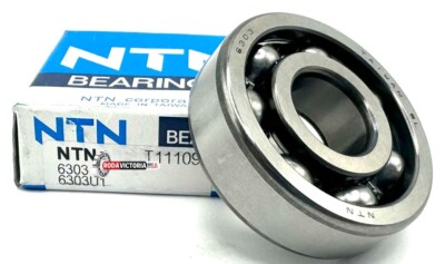 Cuscinetti A Sfera 6303 Llu Nr C3 2as Ntn 17x47x14 Mm Tenuta Su Ambo I