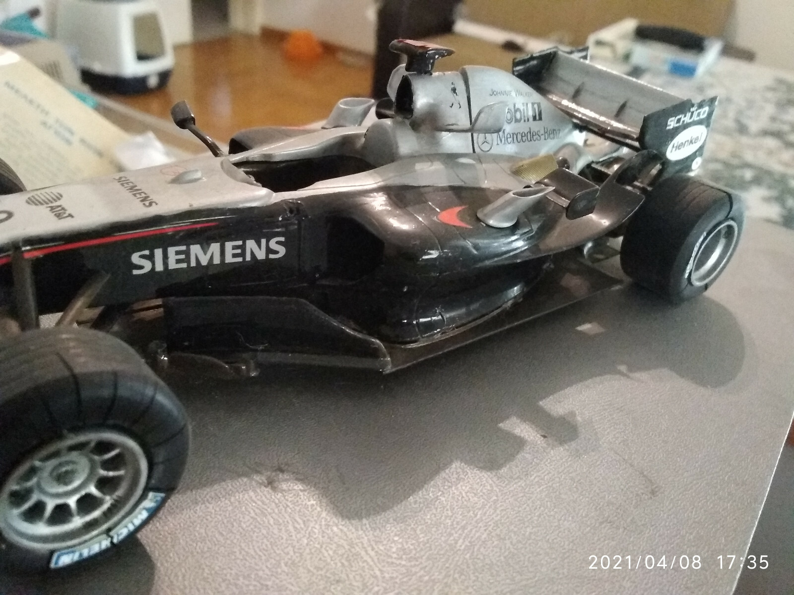 1 18 Mclaren Mercedes Mp4 05 West Livery Ebay